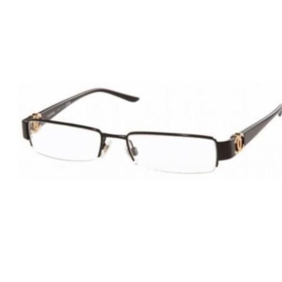 CHANEL 2124/C363 Brown & Gold Square Designer Frames Women Made in Italy - Picture 1 of 14